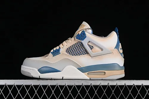 All categories Air Jordan Jordan series basketball shoes Air Jordan 4 Water Arrow x Jordan Air Jordan 4 Retro AJ4 Joe 4 Water Arrow joint model basketball shoes 308797-105